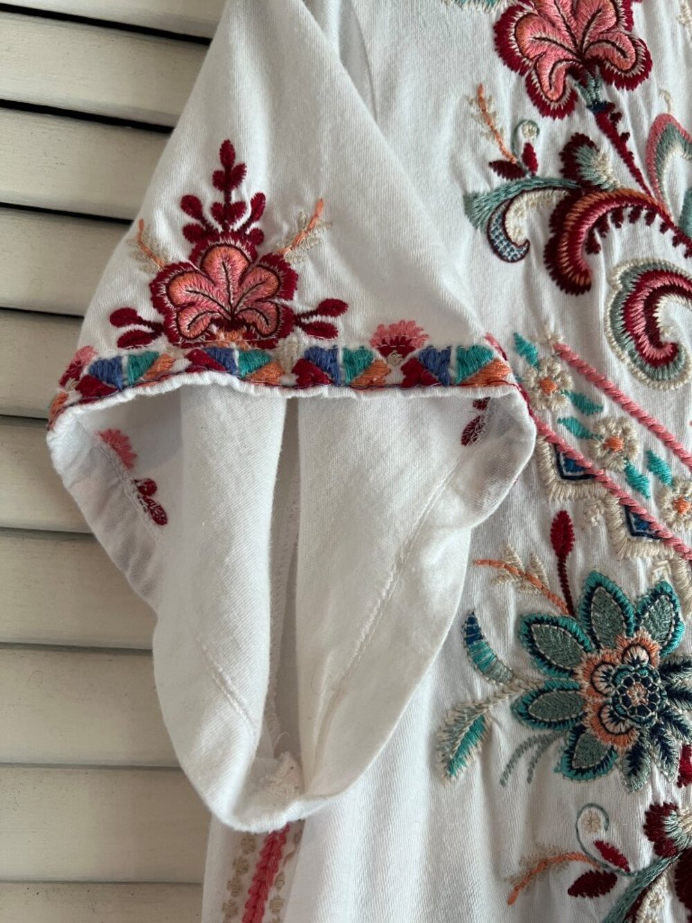 Johnny Was Tua Knit Embroidered Top - Picture 6 of 10